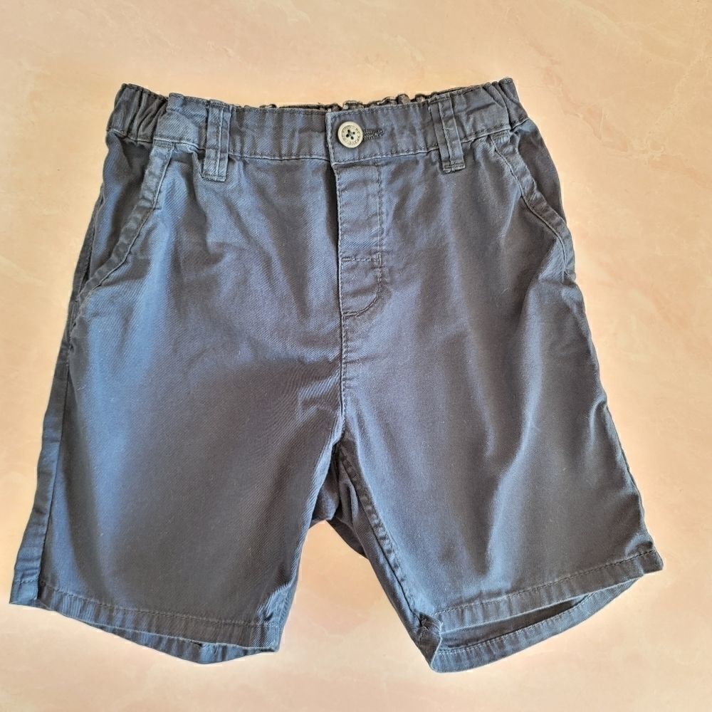 H&M toddler boys shorts light cotton Navy summer